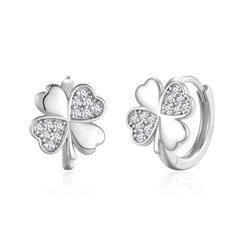 Stříbrné kroužky ČTYŘLÍSTEK 9713