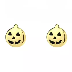 Stříbrné náušnice DÝNĚ GOLD 9376