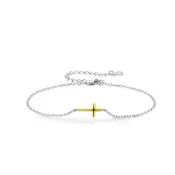 Stříbrný náramek ZLATÝ KŘÍŽEK 9730