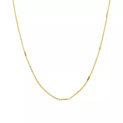 Stříbrný náhrdelník GOLD 8956